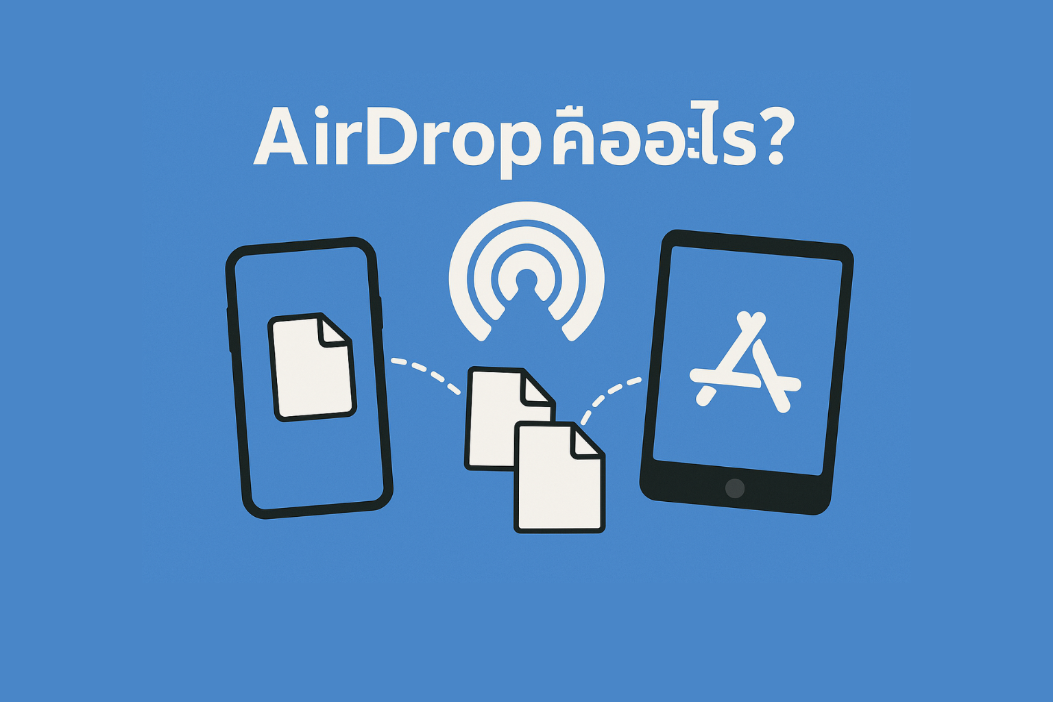  AirDrop คืออะไร? ส่งไฟล์แบบไร้สายระหว่างอุปกรณ์ Apple ง่ายและรวดเร็ว